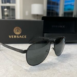 BRAND NEW Versace sunglasses! Purchased in May/never worn. With case and box